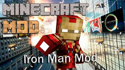 Minecraft Mods Iron Man Mod 172164 Mod Showcase Youtube