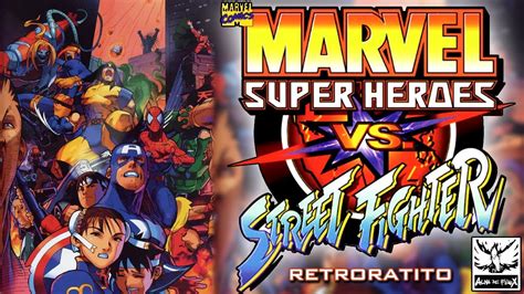 Marvel Super Heroes Vs Street Fighter Arcade Retroratito En Directo