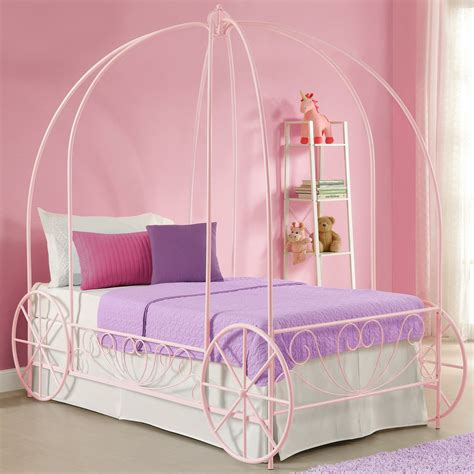 Dhp Twin Canopy Bed And Reviews Wayfair