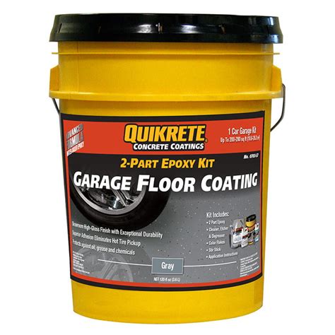 Quikrete Garage Floor Epoxy Gray Kit Flooring Site