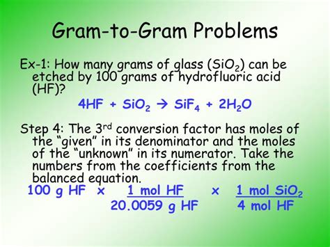 It contains plenty of examples of mole. PPT - Unit 5: Stoichiometry PowerPoint Presentation - ID ...