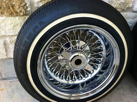 13x7 72 Spoke Cross Laced Stainless Wheels With Tires