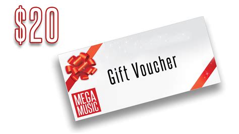 One who or that which vouches. Gift Voucher - $20 - Perth | Mega Music Online