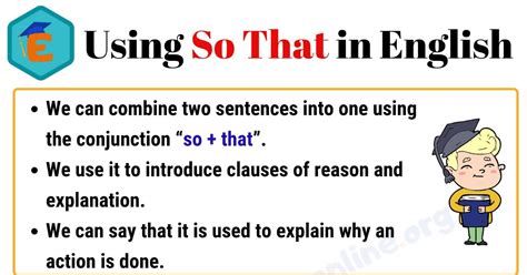 How To Use So That In English English Study Online