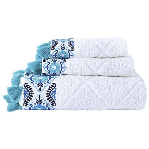 Aloka Teal Bath Towels - Hand Towel | Blue bath towels, Teal baths, Teal towels
