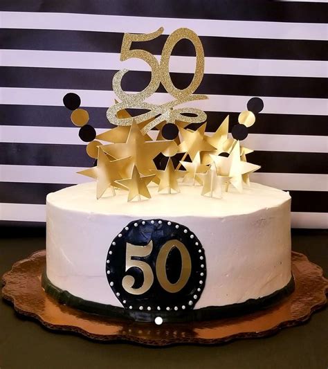 Pastel De 50 Años Tortas De 50 Años Pastel 50 Años Decoracion 50