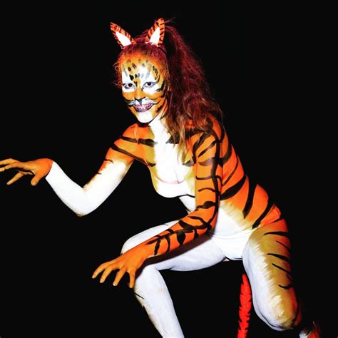 Pin On Bodypaint Feline