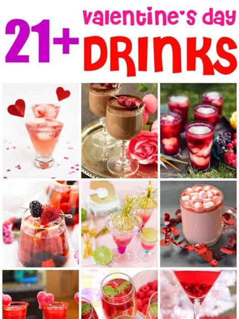 Valentines Day Alcohol Drinks Made With Happy