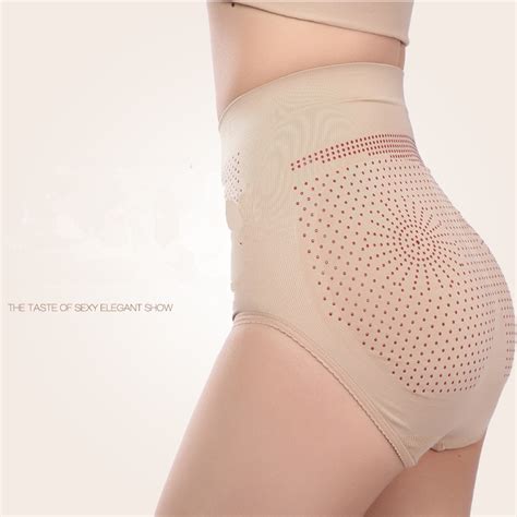 Women Control Panties Sexy Butt Hip Up Shaper Underwear Body Far Infrared Magnetic Therapy Fat