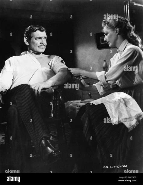 CLARK GABLE And ELEANOR PARKER In THE KING AND FOUR QUEENS