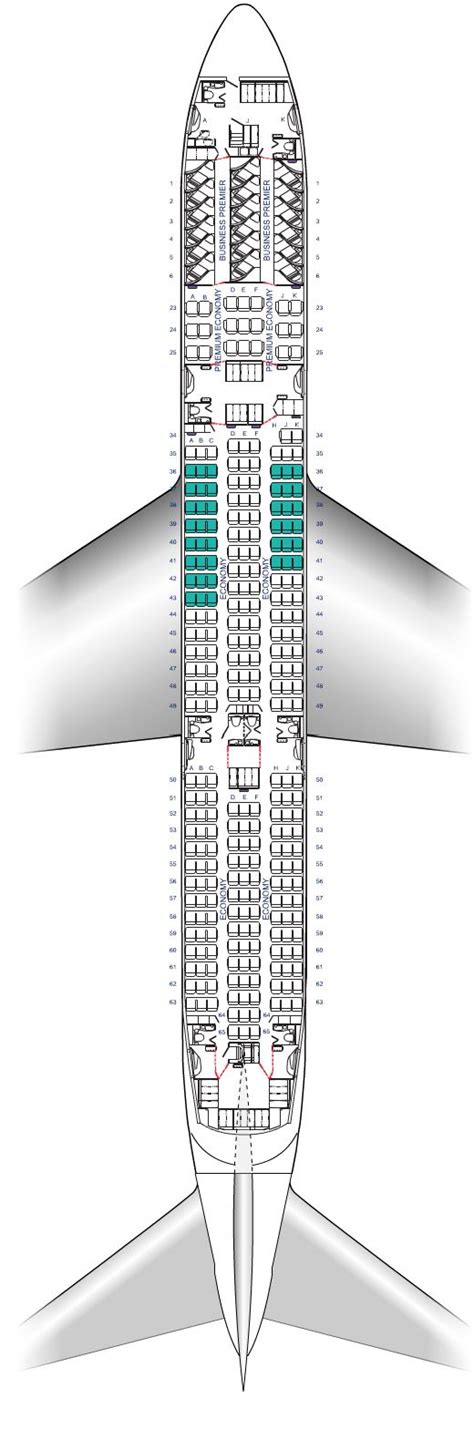 Boeing 787 Seat Chart