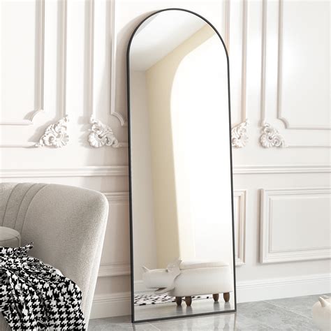 Buy Beautypeak Arched Full Length Floor Mirror 64x21 Full Body Standing