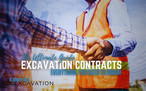 The Ultimate Guide To Excavation Contracts Centex Excavation