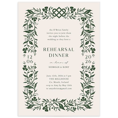 Celtic Knot Wedding Invitations The Knot