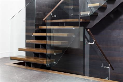 Mrail Modern Stairs Frameless Glass Railings