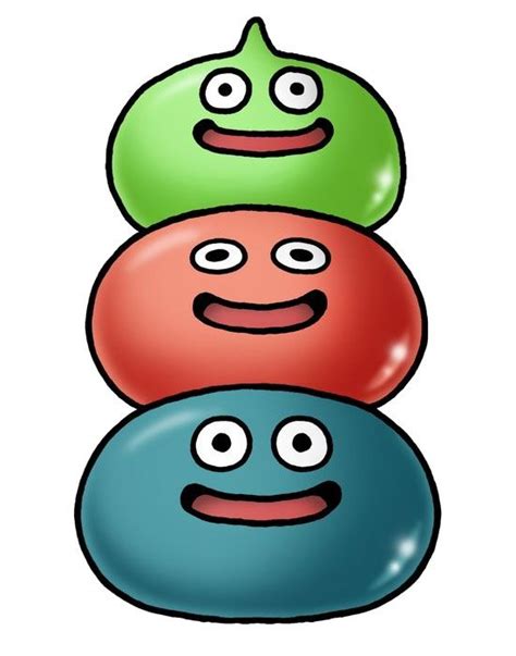 Slime Stack Characters And Art Dragon Quest Ix Dragon Quest Dragon Quest Tattoo Dragon