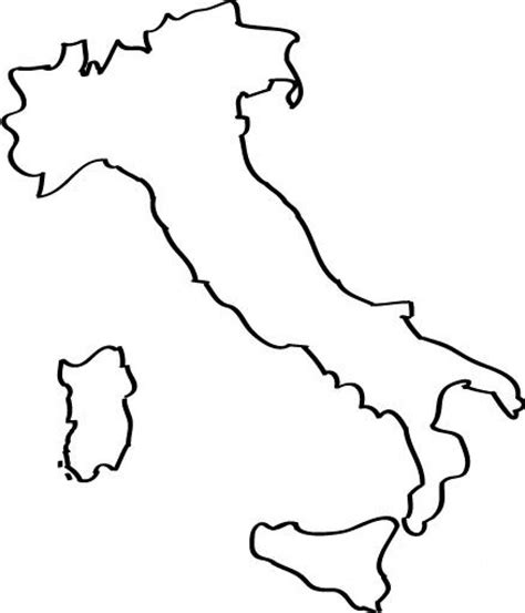 Dibujo De Mapa De Italia Para Colorear Dibujos Para Colorear Pdmrea