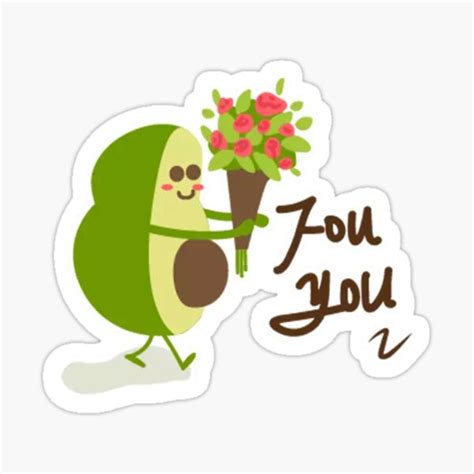 Avocado Cutest Avocado Ever 3 Sticker For Sale By Hurrytoshopnow