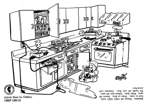 Kitchen safety picture find : Safety Hazards Worksheet | Printable Worksheets and Activities for Teachers, Parents, Tutors and ...