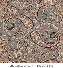 Flowers make the world a more beautiful place. Paisley Seamless Vector Pattern Batik Style Stock Vector ...