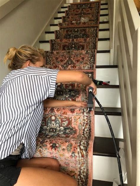 Diy Stair Runner Tutorial House On A Sugar Hill Dekorationcity Com