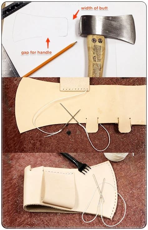 Diy hatchet/axe sheath | axe sheath, leather sheath, diy. How to Make a Leather Sheath for a Hatchet | The Homestead ...