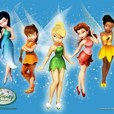 Tinkerbell And Her Friends Only Pinned By Karen Ellen Kazarian Disney Fairies Tinkerbell