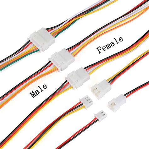 Jst Xh 254 4 Pin Cable Set