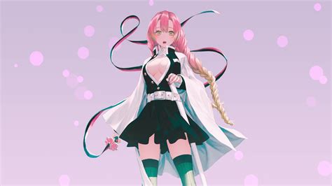 Mitsuri Kanroji Love Hashira Kimetsu No Yaiba Live Wa - vrogue.co