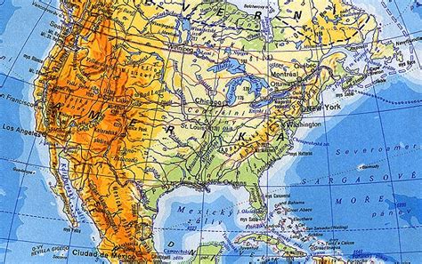Detailed large political map of united states of america showing names of 50 states, major cities, capital cities, roads leading to major cities, states boundaries and also there are also followers of buddhism, islam and hinduism. USA-geography