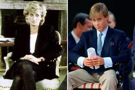 ‘furious prince william ‘refused to speak to diana after explosive prince charles comments