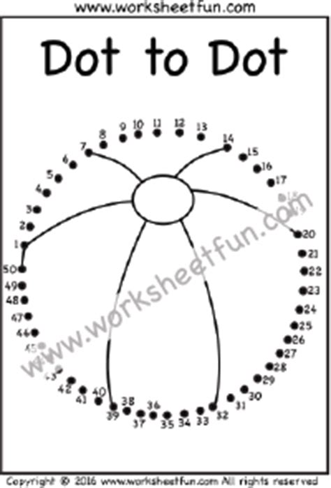 When connecting a sequence of numbers and letters, a child reveals magically the outline of the object and finds a big picture in a mass of data. Numbers 1 - 50 / FREE Printable Worksheets - Worksheetfun