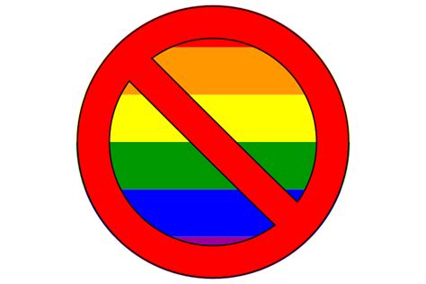 Crossed Out Rainbow Flag Clip Art Image Clipsafari
