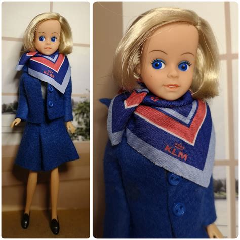 Mary Quant Daisy Doll Daisy KLM Doll Stewardess Flight Attendant 1970