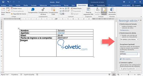 Cómo Crear Formularios Para Rellenar Word 2016 Solvetic