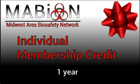 Membership Credit Midwest Area Biosafety Network