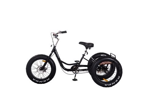 20 Snow Fat Tire Trike With Rear Basket For Beach Nanyang Clamber 7022