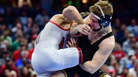 Nick Suriano Of Rutgers In The Ncaa Wrestling Championships Final