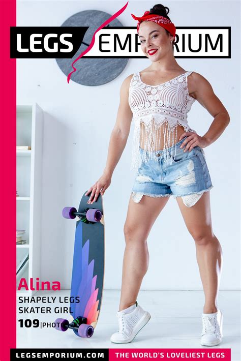 Alina Shapely Legs Skater Girl Skater Girls Legs Skater
