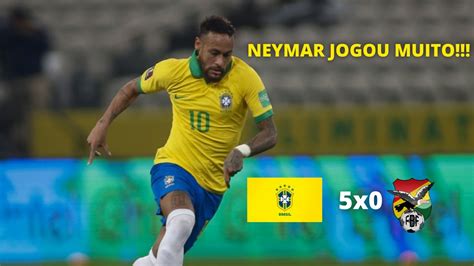 Neymar Joga Muito E Brasil Goleia Na Estreia React Youtube