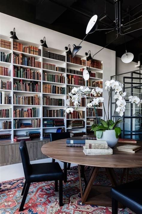 54 Modern Home Library Designs That Stand Out Digsdigs