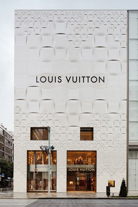 Louis Vuitton Tokyo By Aoki Jun Retail Architecture Storefront