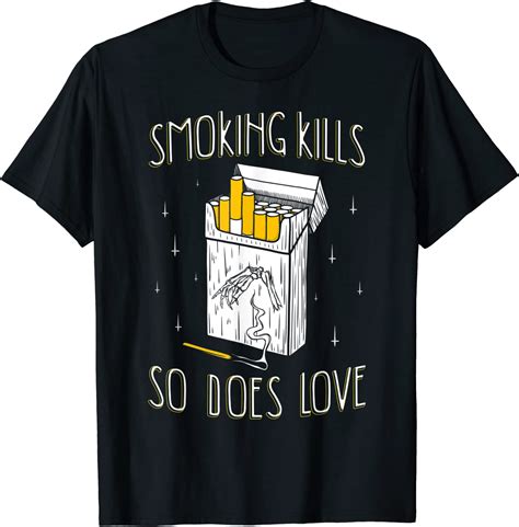 Smoking Kills So Does Love Aesthetic Soft Grunge Clothing T Shirt
