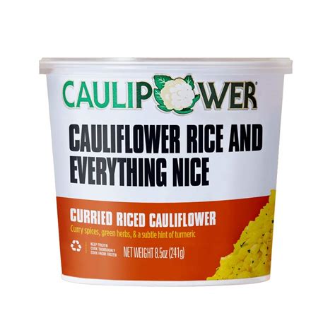 Caulipower Curried Riced Cauliflower Cups 6 Pack