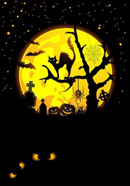 Halloween Background Stock Vector Sponsored Background