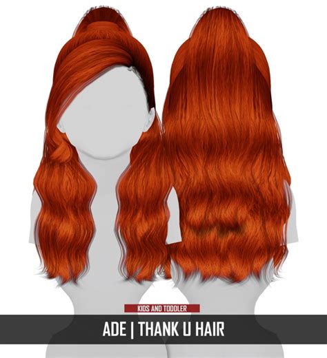 Sims 4 Cc Redheadsims Hair