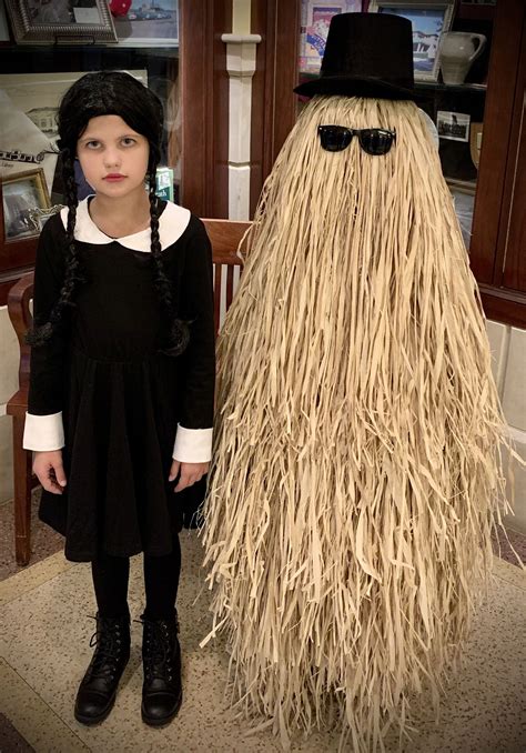 Wednesday Addams And Cousin It Halloween Costume Contest Winners
