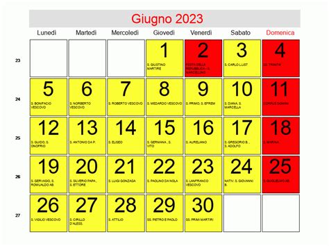 Calendario Giugno 2023 Da Stampare 772ds Michel Zbinden Ch