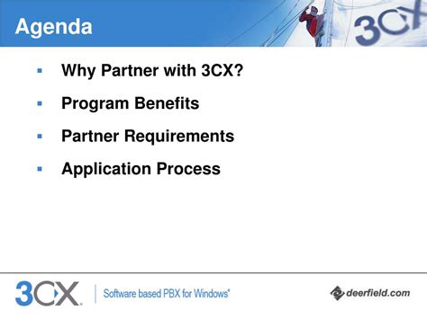 Ppt Key Features And Benefits Of The 3cx Partner Program Powerpoint