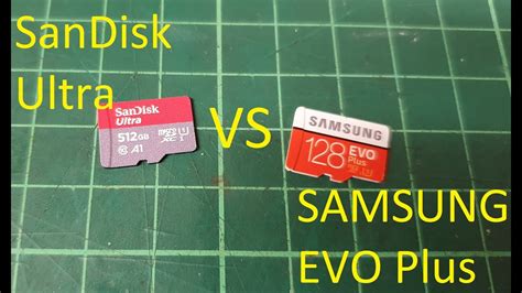Sandisk Ultra Vs Samsung Evo Plus Micro Sd Card No Nonsense Test Youtube